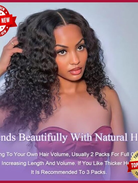 16 Inch Clip In Human Hair Extensions 120g 8pcs Kinky Curly Brazilian Virgin main image 3